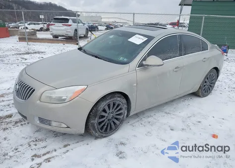 2011 Buick Regal Cxl Russelsheim from USA, damaged, VIN W04GS5EC0B1001665